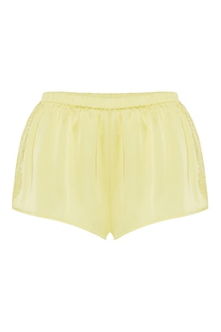 Shorts pigiama Satin Secrets - Giallo