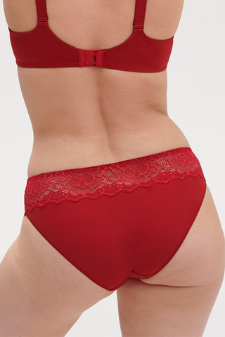 Slip Caresse - Rosso