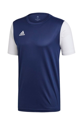 Maillot de football slim Estro - Bleu marine