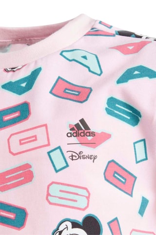 T-shirt et short d'entraînement Mickey Disney - Rose et noir