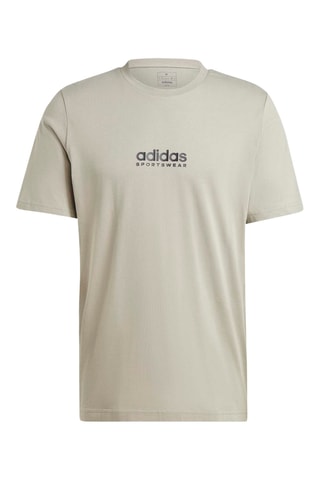 T-shirt d'entraînement regular Tie-Ins - Beige