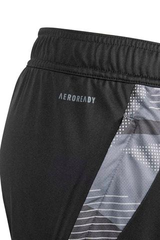 Short de football slim Tiro - Noir