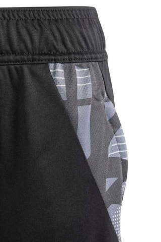 Short de football slim Tiro - Noir