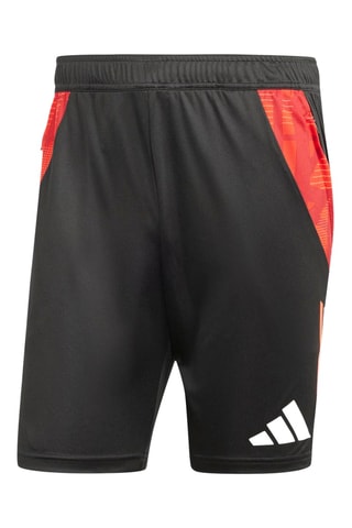 Short de football slim Tiro - Noir
