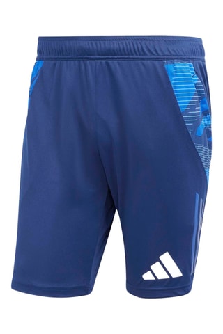 Short de football slim Tiro - Bleu