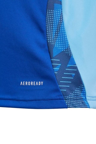 T-shirt de football slim Tiro - Bleu