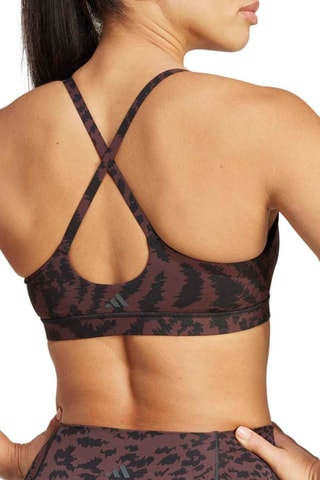 Brassière d’entraînement push-up Motion - Marron