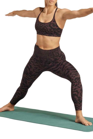 Brassière d’entraînement push-up Motion - Marron