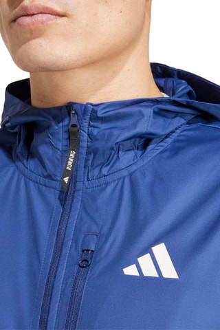 Sweat de running à capuche Own The Run - Bleu marine
