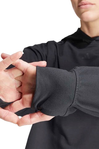 Sweat d’entraînement à capuche Strength - Noir