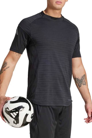 T-shirt de football slim Tiro - Noir