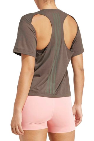 T-shirt d’entraînement regular Strength - Marron