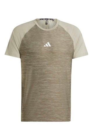 T-shirt d’entraînement regular Tech - Kaki