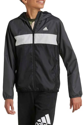 Coupe-vent à capuche Outerwear - Noir