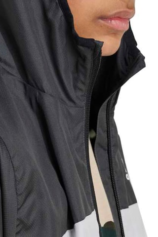 Coupe-vent à capuche Outerwear - Noir