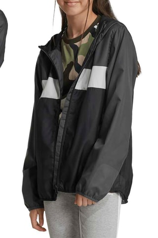 Coupe-vent à capuche Outerwear - Noir