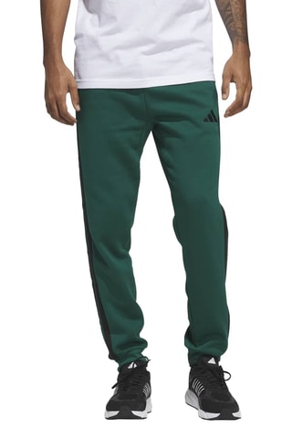 Pantalon polaire d’entraînement regular Essentials - Vert foncé