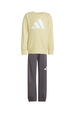 Pantalon regular d’entraînement Essentials - Noir et blanc