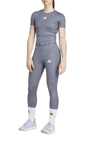 Legging d’entraînement taille haute Techfit - Gris