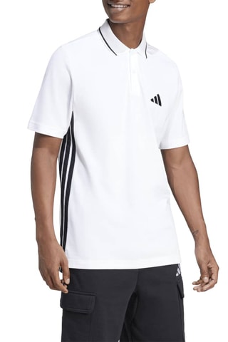 Polo regular d’entraînement Essentials - Blanc