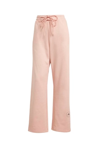 Pantalon regular en coton biologique Stella McCartney - Rose
