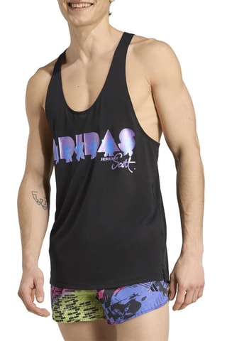 Débardeur d’entraînement Brand Collaboration - Noir