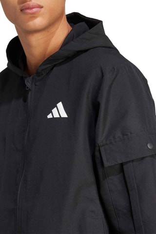 Sweat à capuche et pantalon slim d’entraînement - Noir