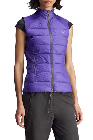 Doudoune sans manches de golf Stella McCartney - Violet