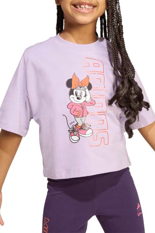 T-shirt loose d’entraînement Minnie Disney - Mauve