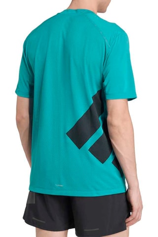 T-shirt de running regular Tech tops - Turquoise