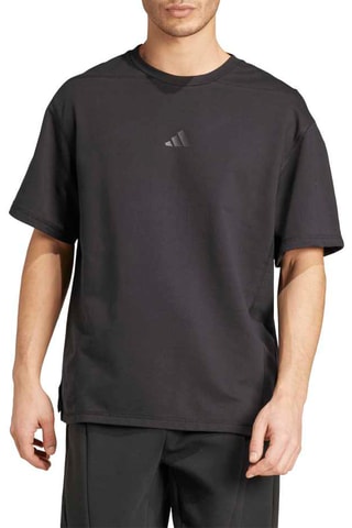 T-shirt d’entraînement loose Strenght - Noir