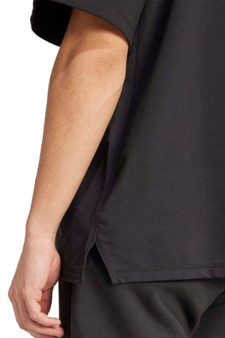T-shirt d’entraînement loose Strenght - Noir