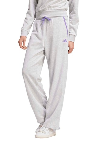 Pantalon regular taille haute Seasonals - Gris chiné