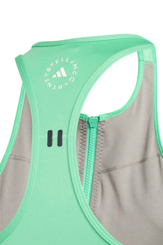 Crop top de sport Stella McCartney True life - Vert d’eau
