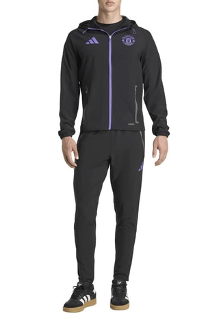 Veste de football à capuche Manchester United - Noir