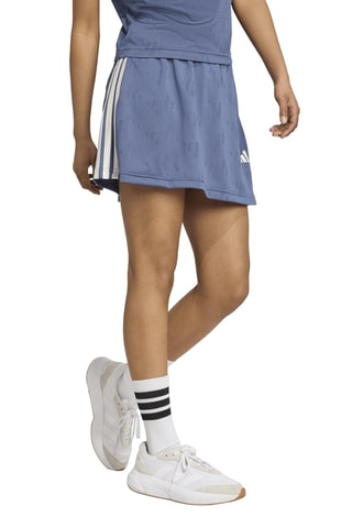 Jupe trapèze Stadium - Bleu cobalt
