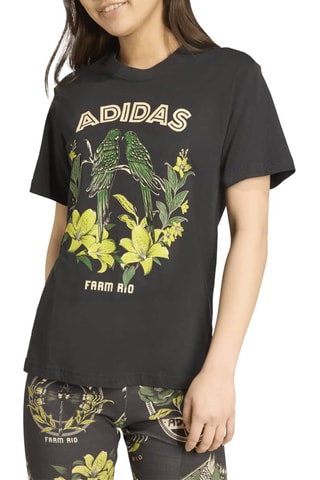T-shirt loose d’entraînement Brand Collaboration - Noir