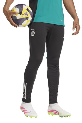 Pantalon slim d’entraînement de football Liverpool FC - Noir