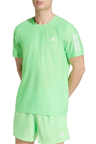 T-shirt de running regular Own The Run Base - Vert clair