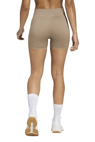 Cycliste d’entraînement taille haute Workout Essentials - Beige