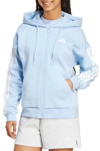Sweat polaire d’entraînement à capuche Essentials - Bleu clair