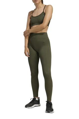 Legging d’entrainement taille haute Workout Essentials - Kaki