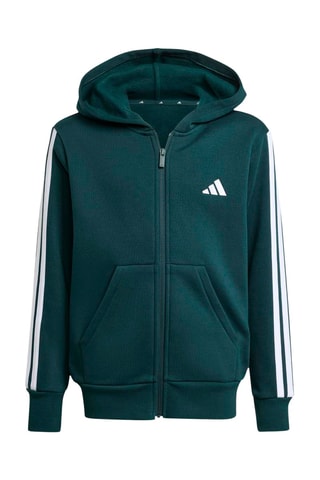 Sweat polaire d’entraînement à capuche Essentials - Vert foncé