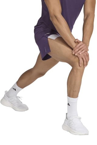 Short de running slim Adizero Seasonal - Violet