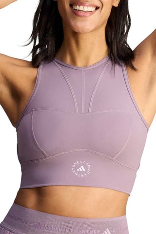 Brassière d’entraînement push-up Stella McCartney - Violet