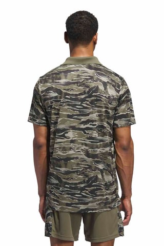 Polo d’entraînement regular Essentials - Vert olive