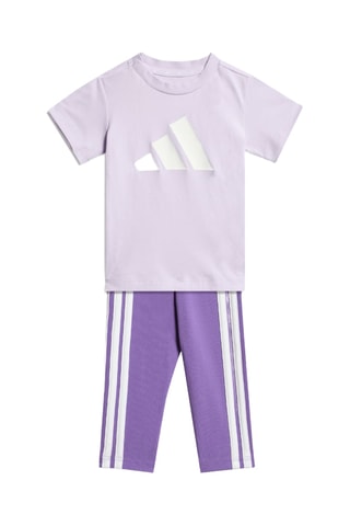 T-shirt et legging Essentials - Violet