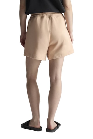 Short d'entraînement en coton biologique Stella McCartney - Beige