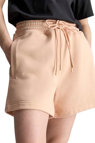 Short d'entraînement en coton biologique Stella McCartney - Beige