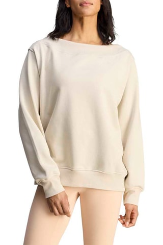 Sweat d'entraînement en coton biologique Stella McCartney - Beige